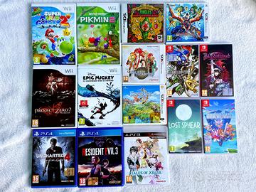 Videogiochi Playstation e Nintendo
