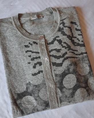 Cardigan misto cashmere T.U.