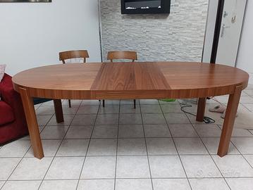 tavolo Calligaris con 6 sedie poltrona 