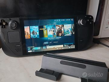 steam deck Lcd 256 GB + Micro Sd 233 Gb + dock 