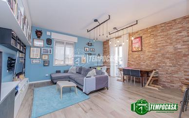 Comodo e luminoso tre locali in posizione strategi