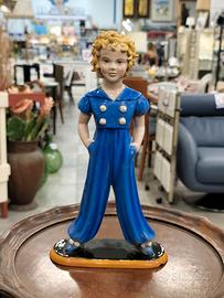 Scultura Amba torino ceramica anni 40 tipo lenci