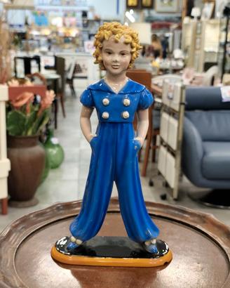 Scultura Amba torino ceramica anni 40 tipo lenci