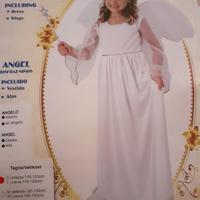 Vestito Carnevale Angelo Bambina 5-7anni