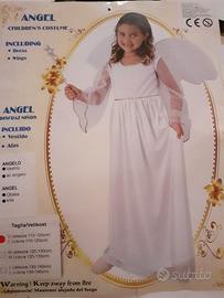 Vestito Carnevale Angelo Bambina 5-7anni