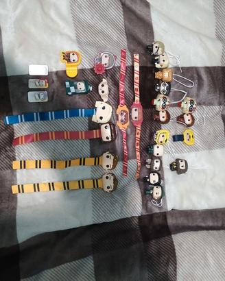 Lotto Harry Potter Funko, bracciali e segnalibro