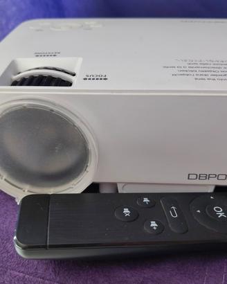 Mini proiettore DBPOWER T20 - video, foto, musica