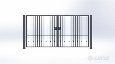 cancello din ferro