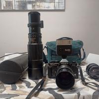 Set Fotografico Analogico Yashica FX-3 Super 2000