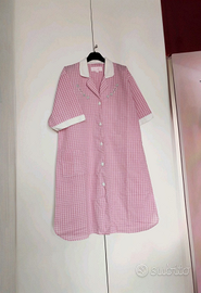 Vestaglia camicia da notte vintage.   - Fantasia a