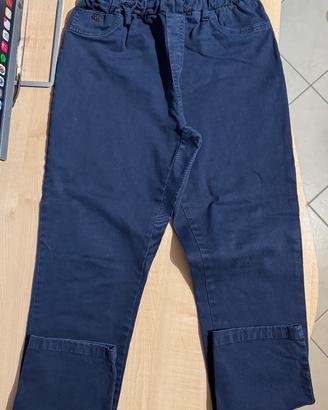 Pantaloni elasticizzati, colore blu, taglia 46
