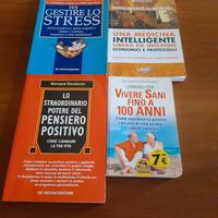 quattro libri su medicina e stress 