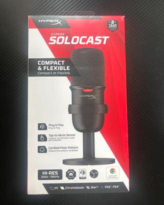 HyperX Solocast Microfono