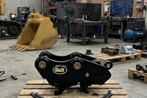 Attacco rapido idraulico Geith per miniescavatore