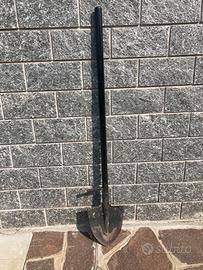 Set vanga in acciaio e supporti da orto