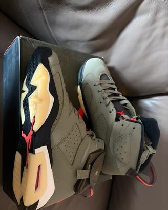 Jordan 6 Travis Scott olive