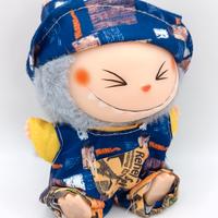 Vestito Labubu Outfit Salopette Urban Art NUOVO