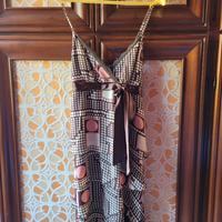 Abito donna in poliestere con decori tg. unica