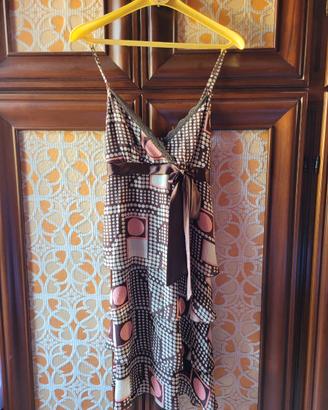 Abito donna in poliestere con decori tg. unica