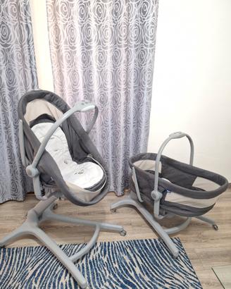 Culla seggiolone sdraietta Chicco 
Baby Hug 4 in 1