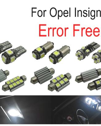 KIT 12 LAMPADE LED INTERNE OPEL INSIGNIA SEDAN BER