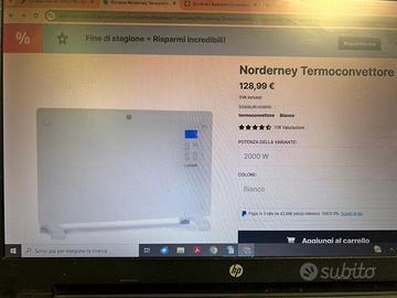 Termoconvettore Karlestain elettrico basso consumo