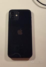 iPhone 12 256 GB, black + cover e vetri temper.