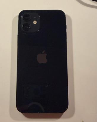 iPhone 12 256 GB, black + cover e vetri temper.