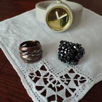 Anello  in rame e orologio O Bag.