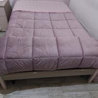 letto 1/2 con scrivania ad angolo 120 x 120 cm