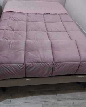 letto 1/2 con scrivania ad angolo 120 x 120 cm