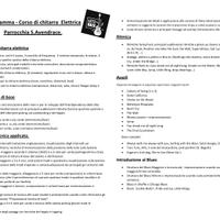 Corso Chitarra Rock blues