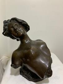 Statua bronzo Estasi Giuseppe Renda