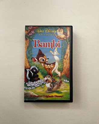 Bambi VHS 1992 Disney I Classici doppiaggio 1948