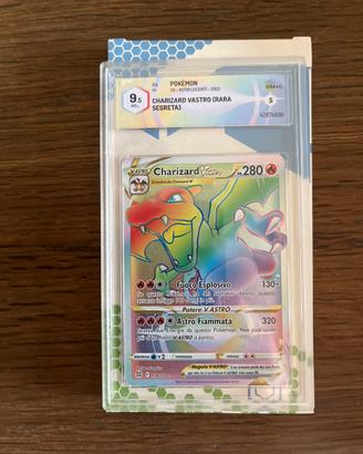 Charizard vastro rara segreta