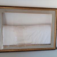 Cornice classica anni'70 col.oro per tela 60x90 