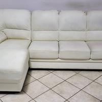 Divano pelle bianca Just Nicoletti