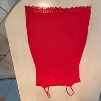 Sottoveste rossa, sexy, tg.S