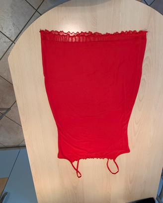 Sottoveste rossa, sexy, tg.S