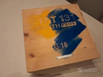 Cassetta libro sulla fiat 131 abarth