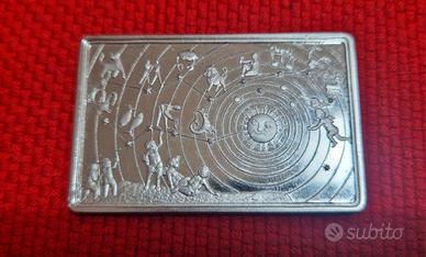 segni zodiacali lingotto argento Intercoins 