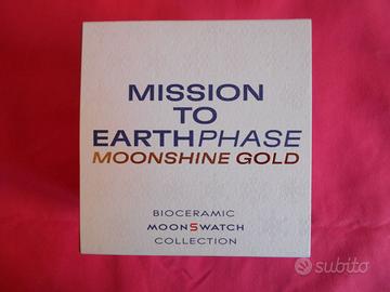 Omega x Swatch Moonshine Gold Neve nuovo originale