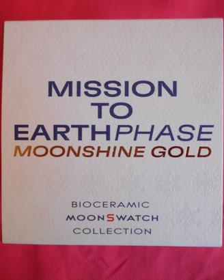 Omega x Swatch Moonshine Gold Neve nuovo originale