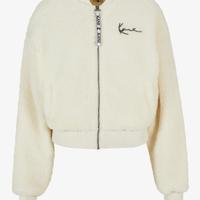 Giacca in pile - off white