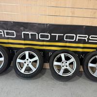 cerchi 4x100 gomme invernali 195/55-16