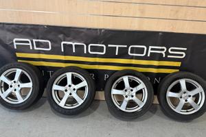 cerchi 4x100 gomme invernali 195/55-16