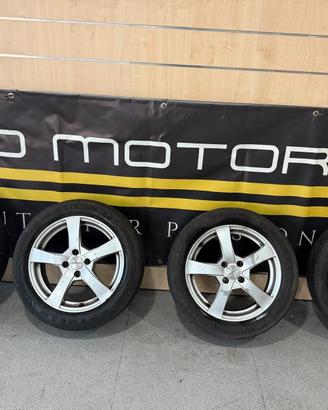 cerchi 4x100 gomme invernali 195/55-16