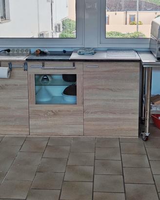 Postazione completa banco pizza