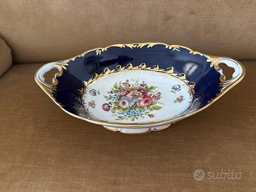 Vassoio centrotavola porcellana Limoges
