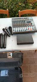 impianto audio live